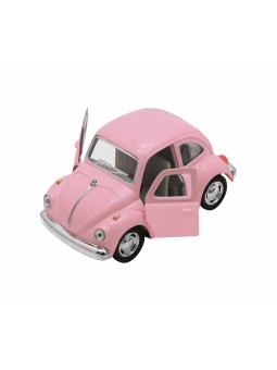 Carrinho volkswagen rosa